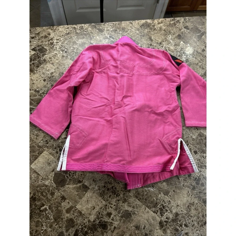 Vector Sports Brazilian Jiu Jitsu Gi Top Size K3 Gear Up Attila Series Pink Kids